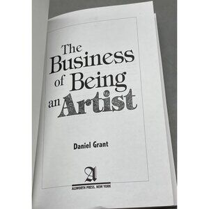 the business of being an artist by Daniel Grant paperback book 1996 English READ